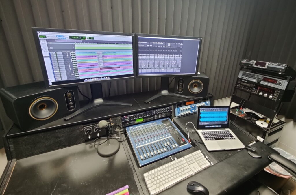 The New Sac Academy Mastering Room Studio